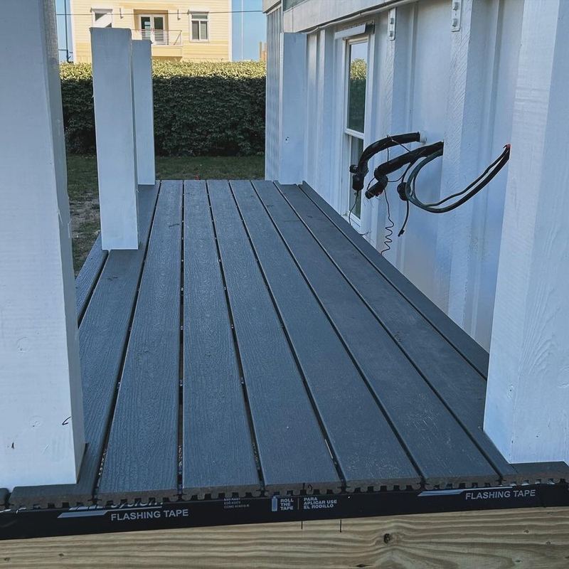 New composite deck build